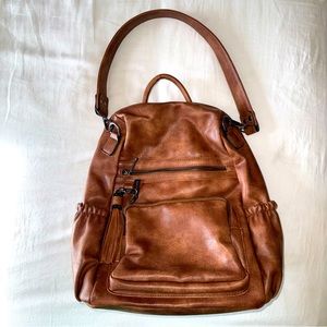 Leather Backpack